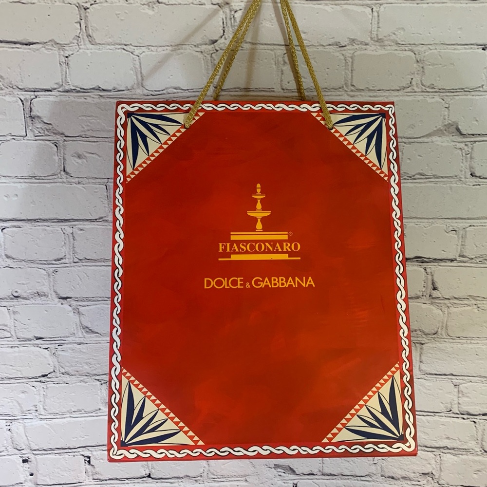 👻3/$15 Sale!👻 Dolce & Gabbana Fiasconaro Shopping Bag